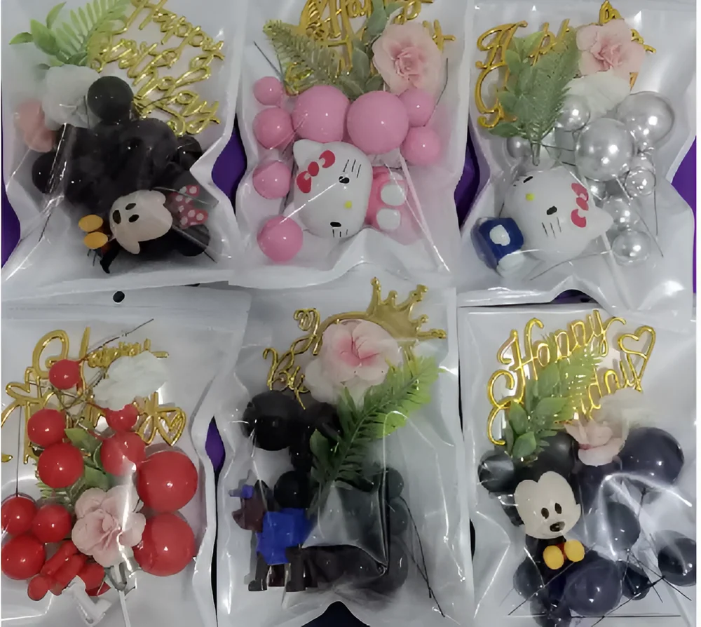 Cake Topper Ball Set – Style 4