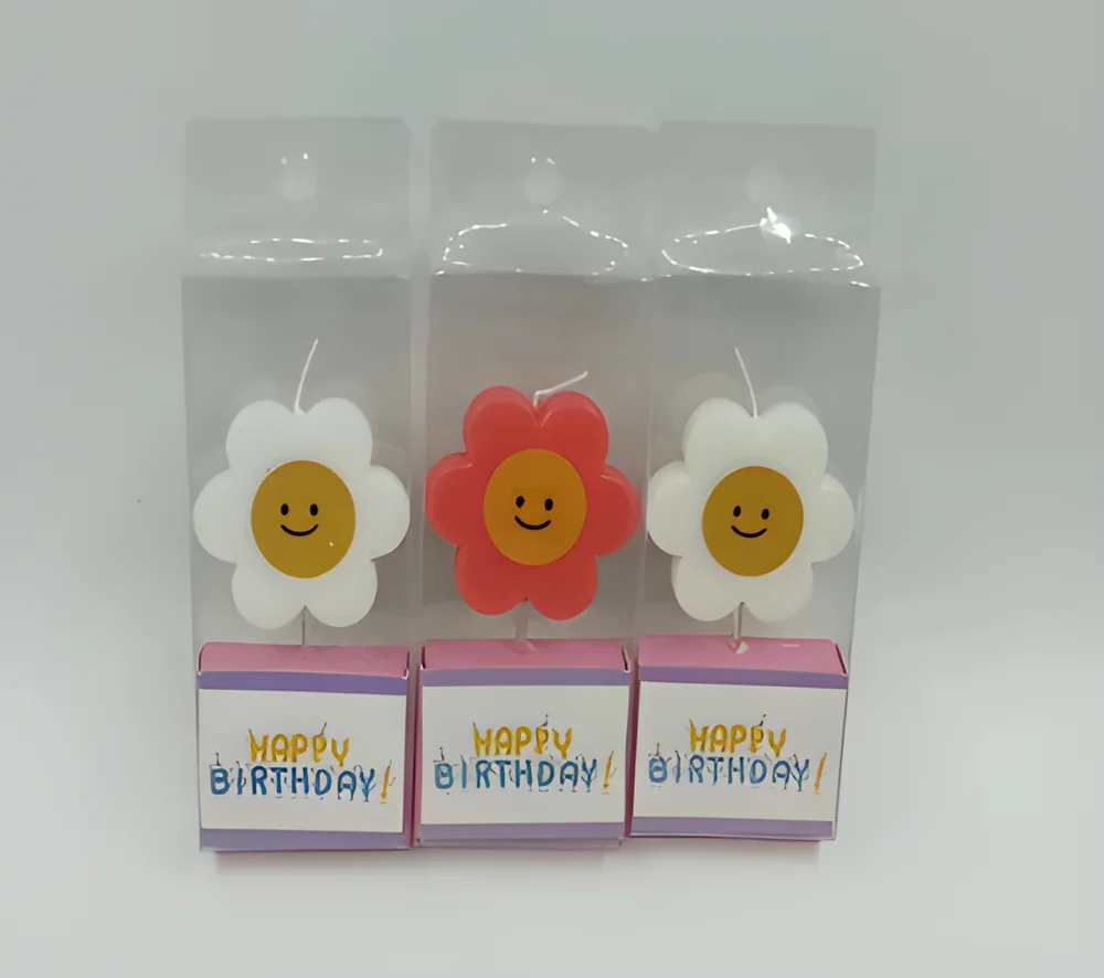 Birthday Candle – PVC Single Sun Flower