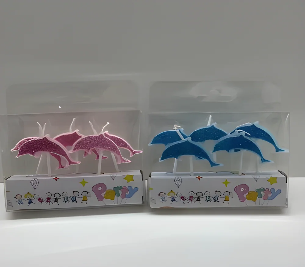 Birthday Candle – PVC Dolphin