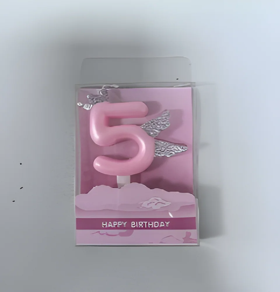 Number Candle – Digital Wings PVC