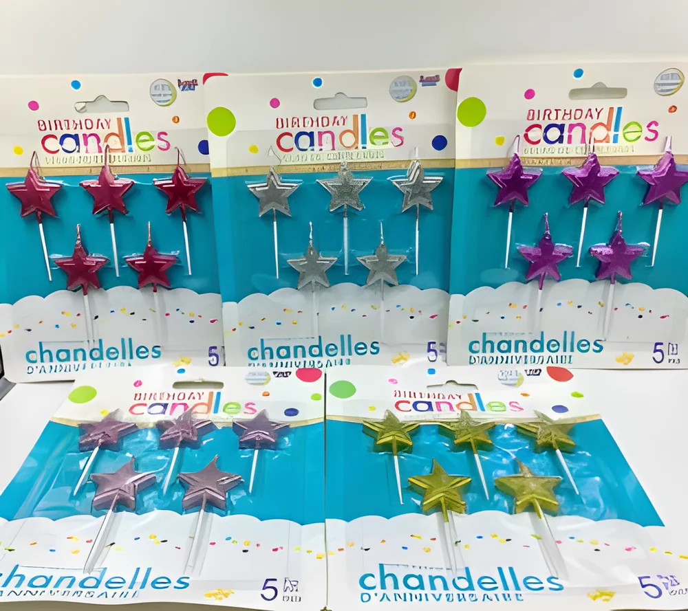 Birthday Candle – 5P Five Stars