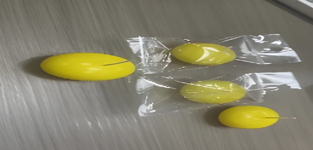 Egg Yolk Candle