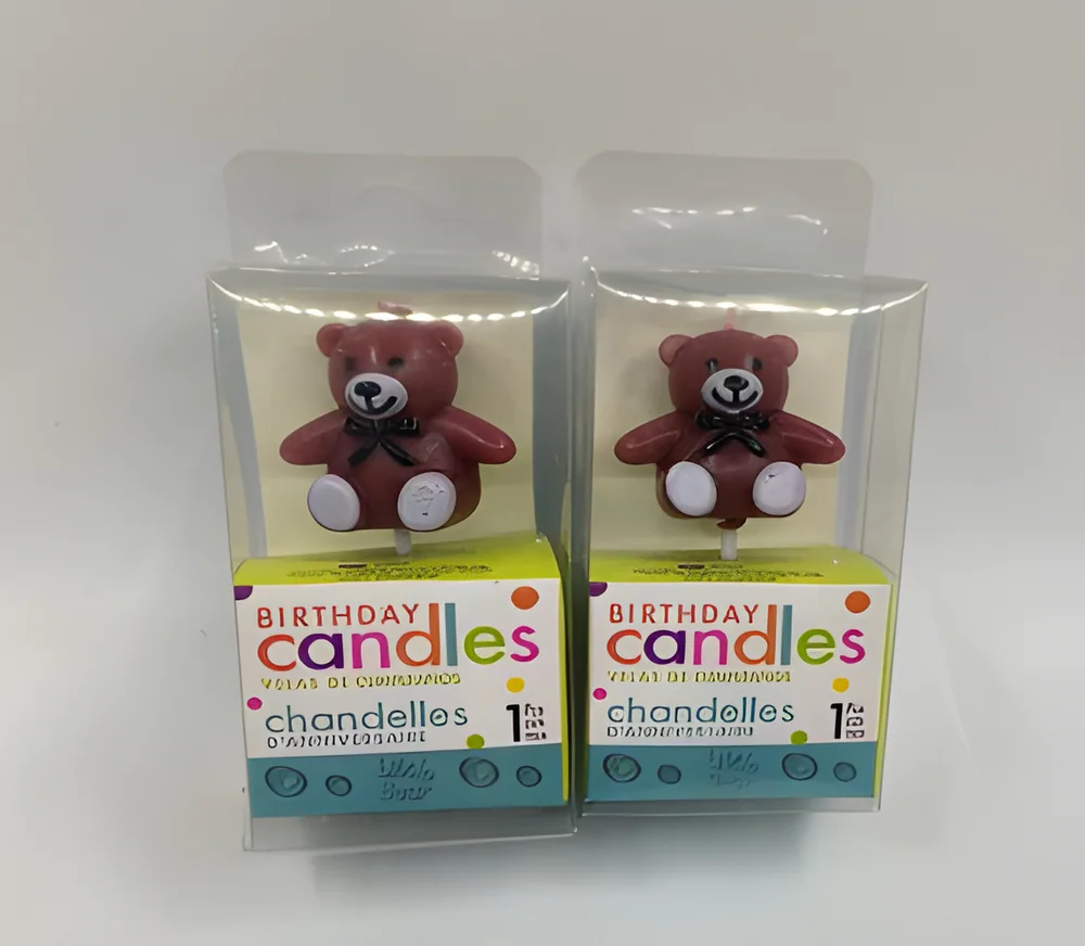 Birthday Candle – PVC Single Bear