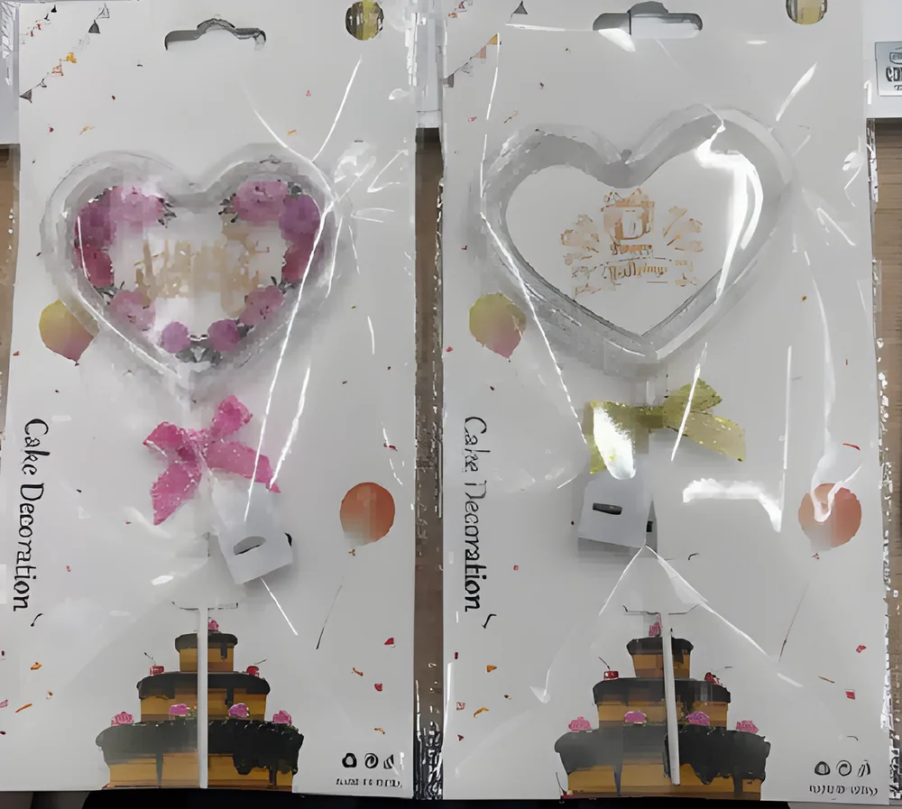 Love LED Light Cake Topper (Birthday Style)