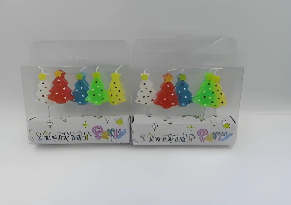 Number Candle – PVC Christmas Numbers 5