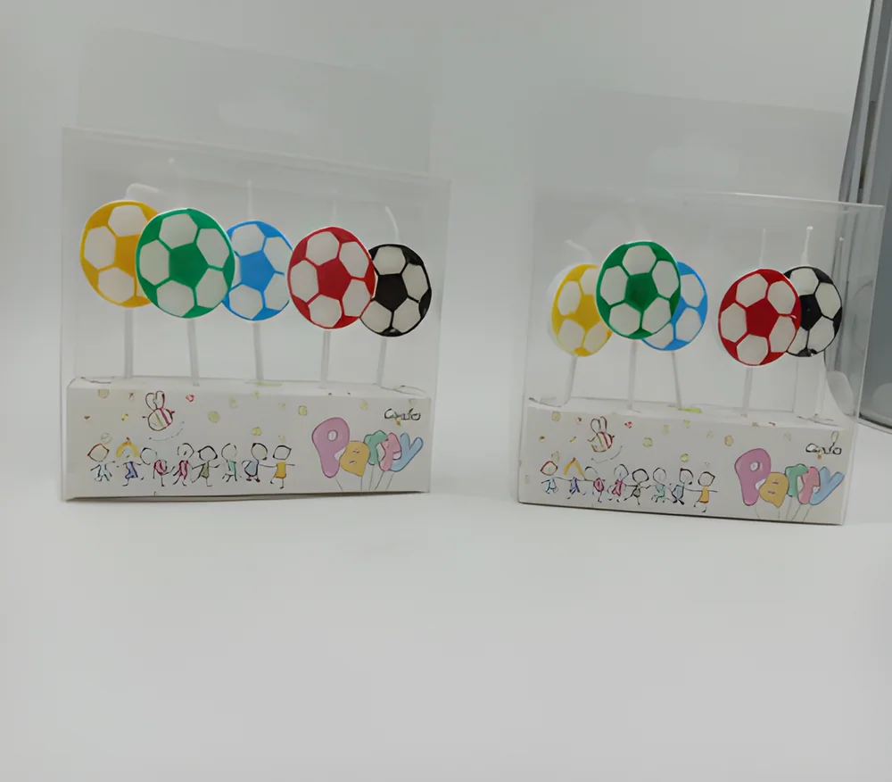 Birthday Candle – PVC Football