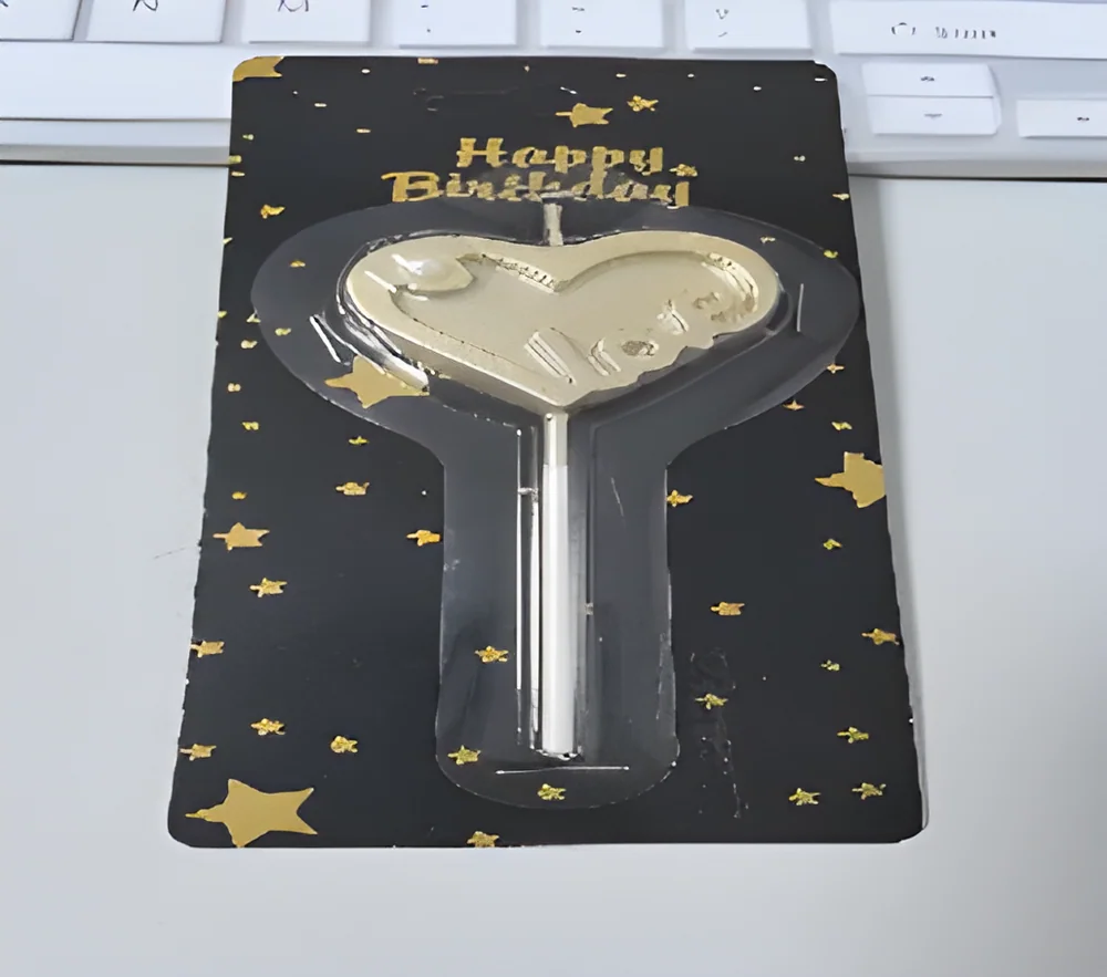 Blister Card Love Pearl Candle