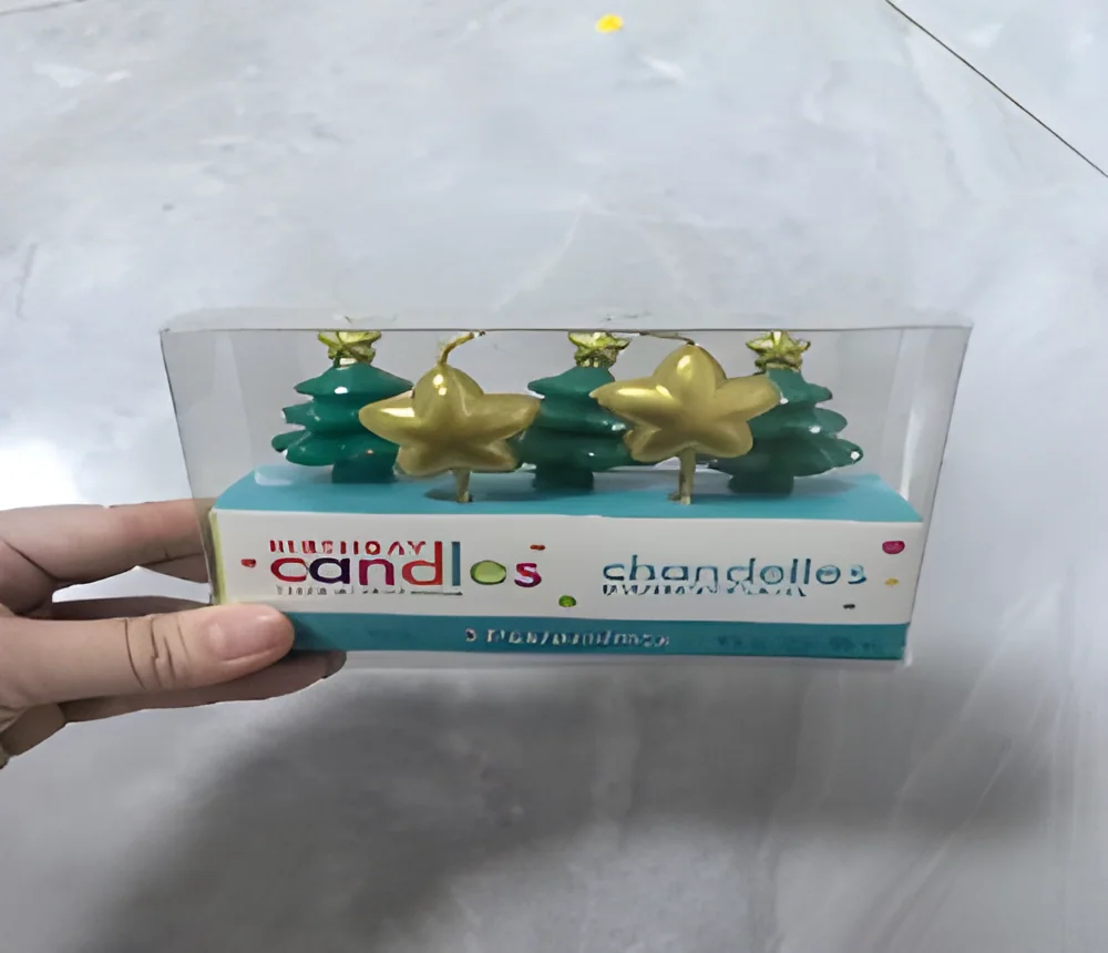 Birthday Candle – Christmas Tree Five-star Combination
