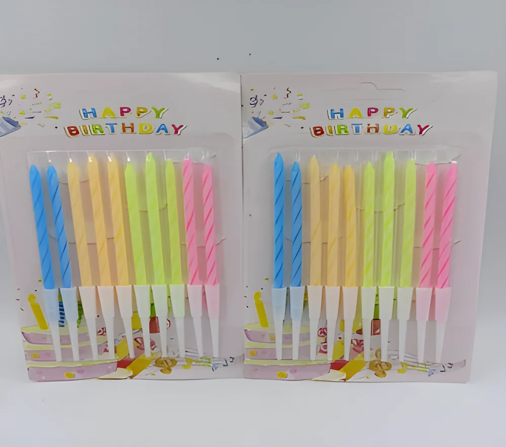 Birthday Candle – Large Crystal (Blister Card)