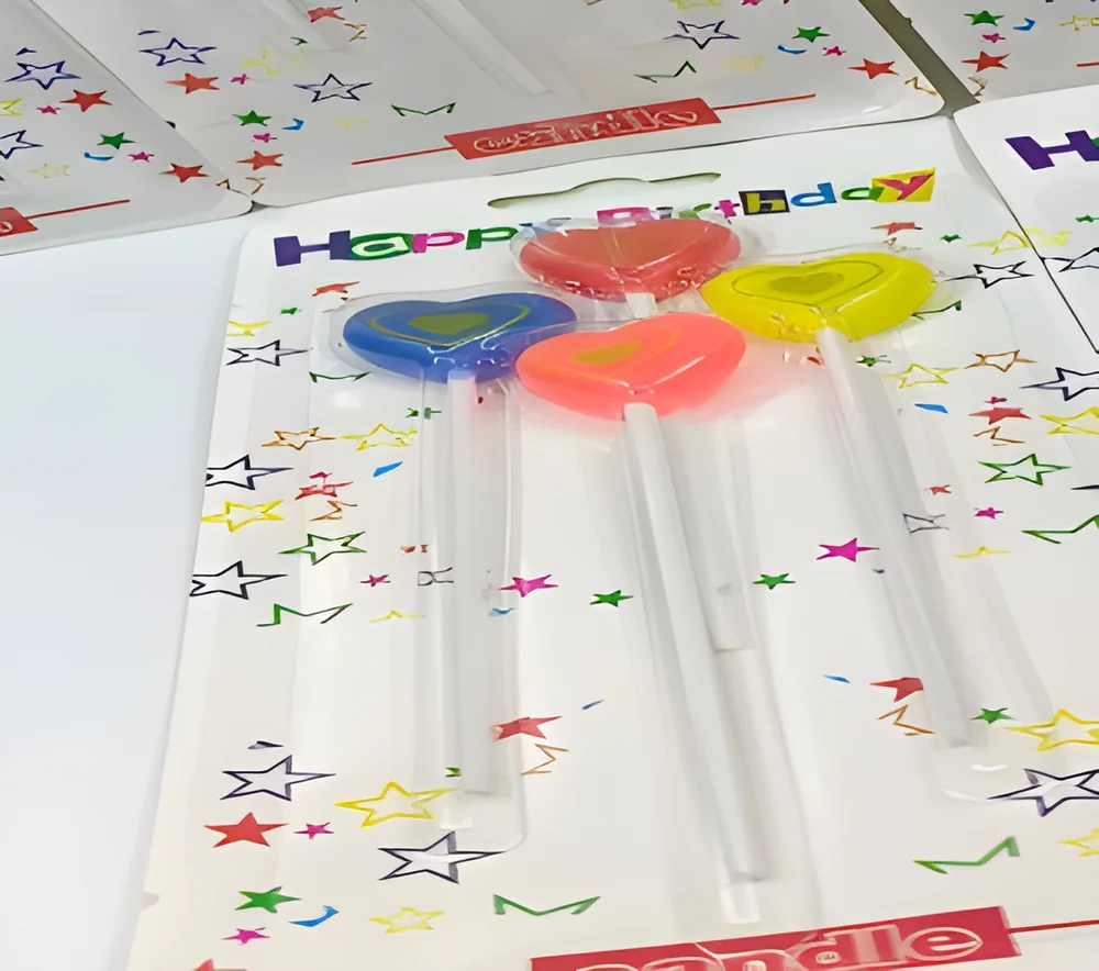 Birthday Candle – 4P Printing (Love) – Style 1