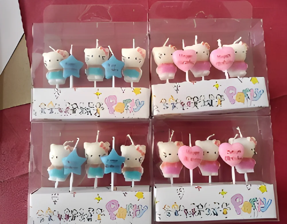 Birthday Candle – Kt Cat + Love + Five Stars