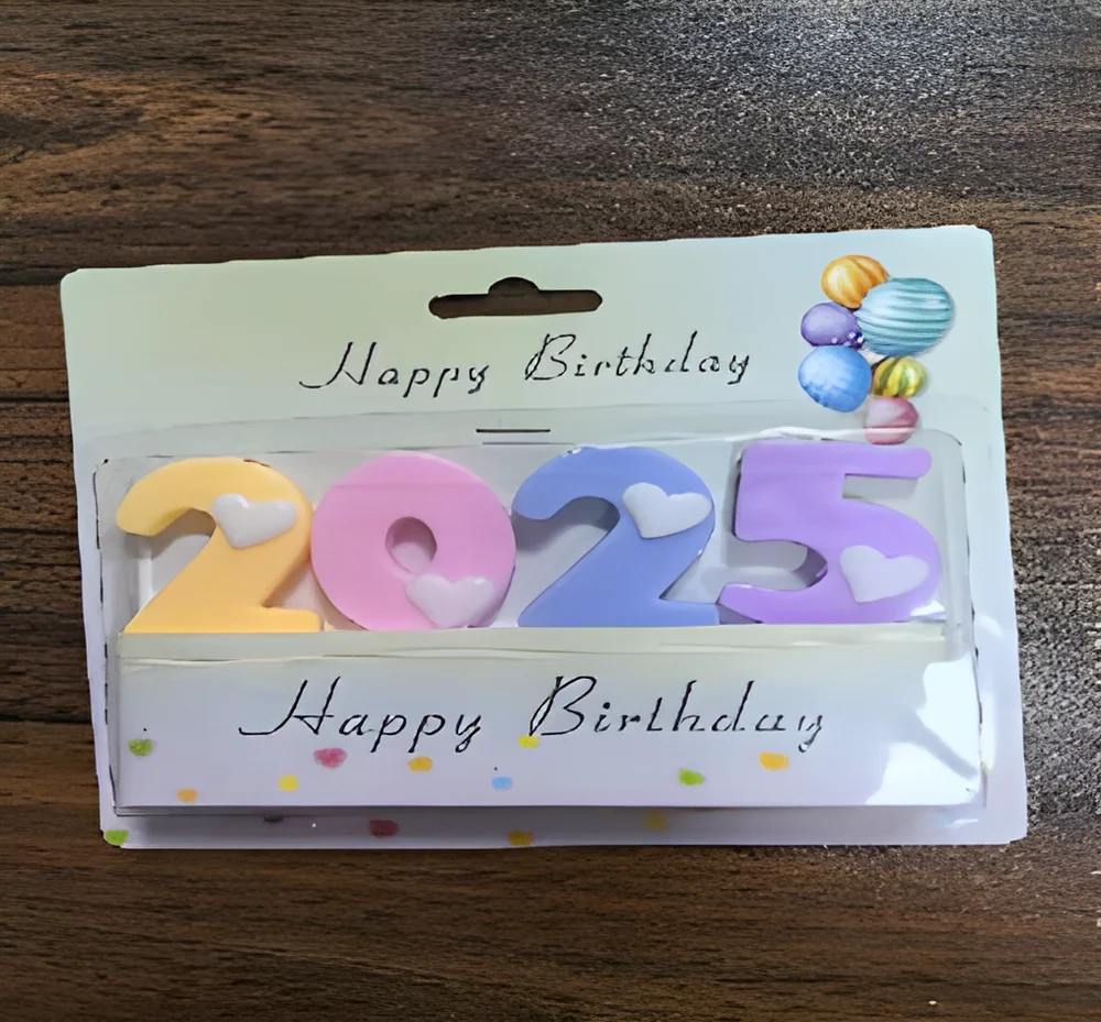 Number Candle – Love Number 2025