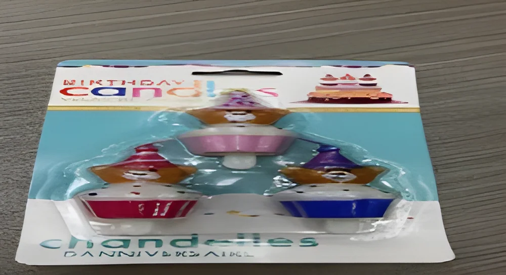 Birthday Candle – 3 Cake Bears