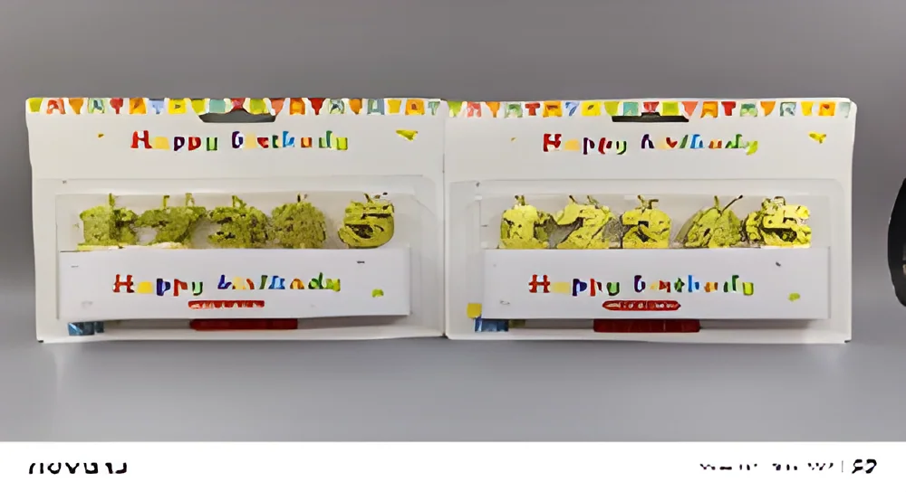 Number Candle – Complete Box of Digital Gold Plating
