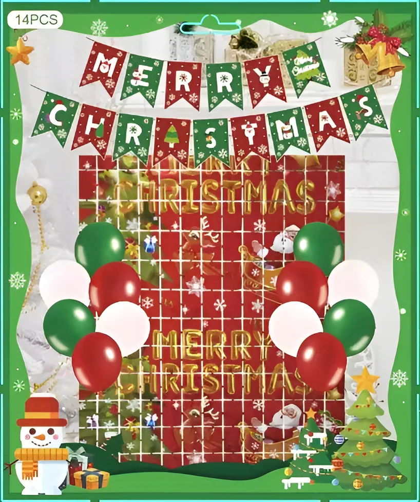 Christmas Decoration Kit – 14 pcs – Style 1