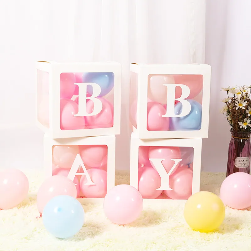Balloon Box – Baby – 30×30×30 cm – Style 1