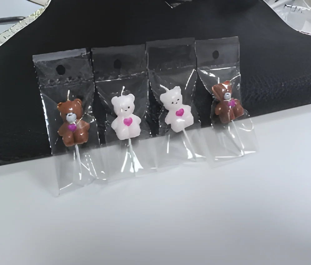 Birthday Candle – Single Care Bear in Bag