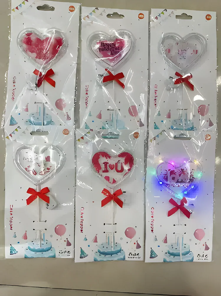 Love LED Light Cake Topper (Valentine's Day Style)