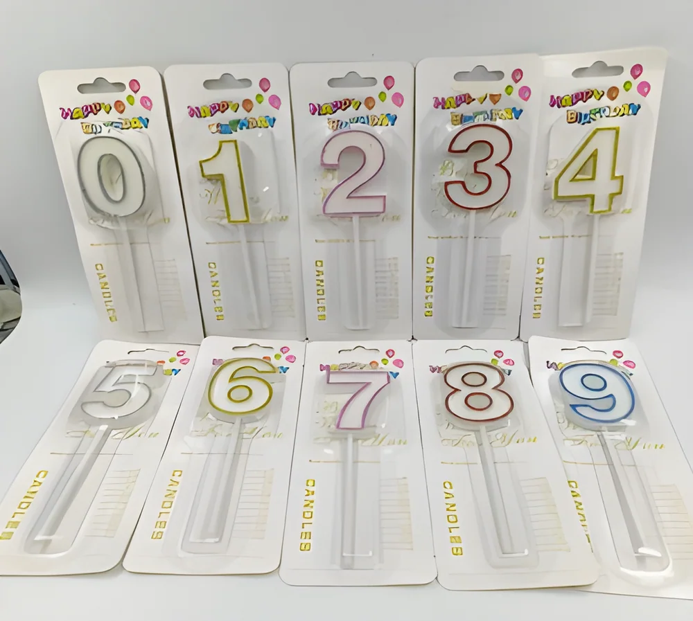 Number Candle – Large Number Slotted Phnom Penh