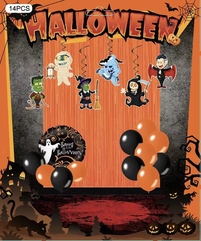 Halloween Decoration Kit – 25 pcs