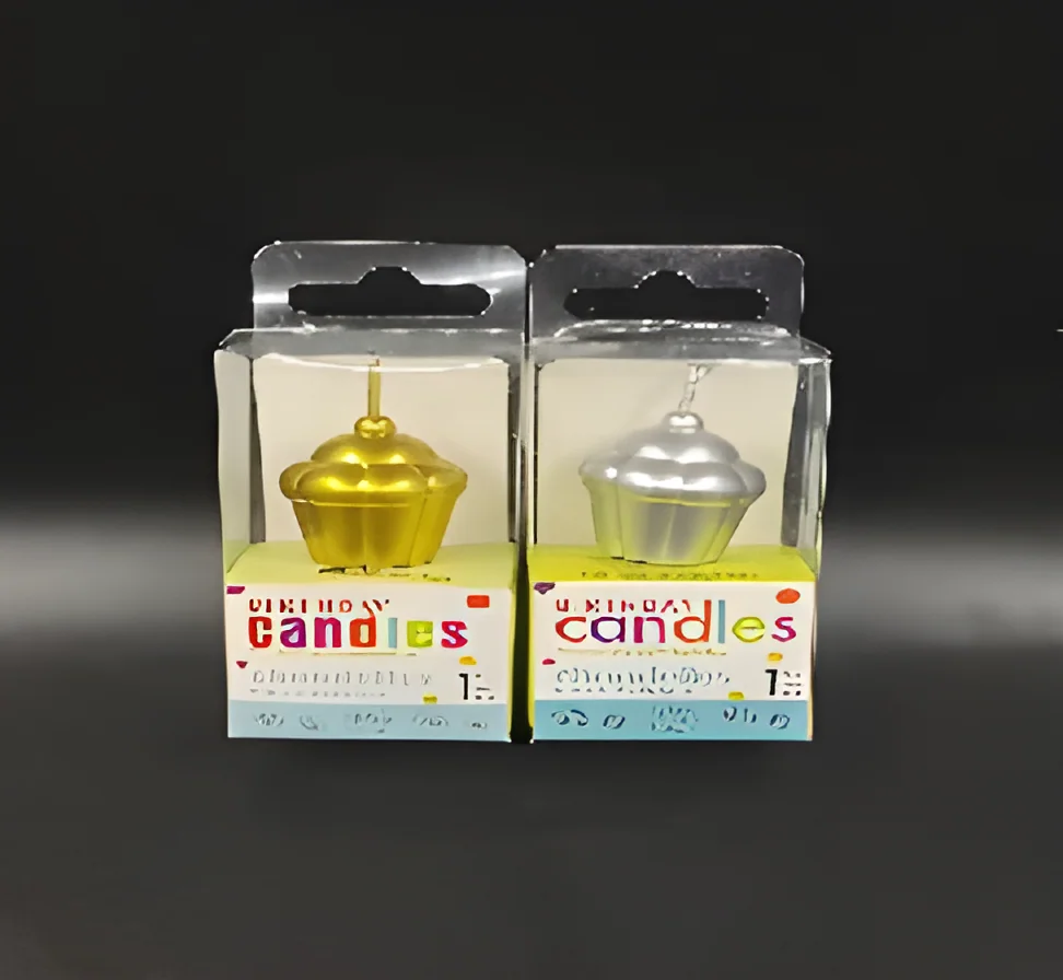 Birthday Candle – Single Gold Plated Cake
