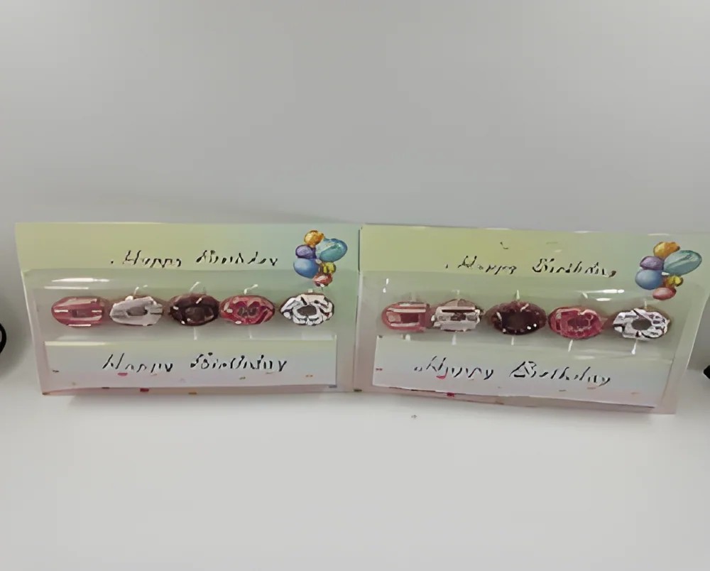 Birthday Candle – Blister Card Donut