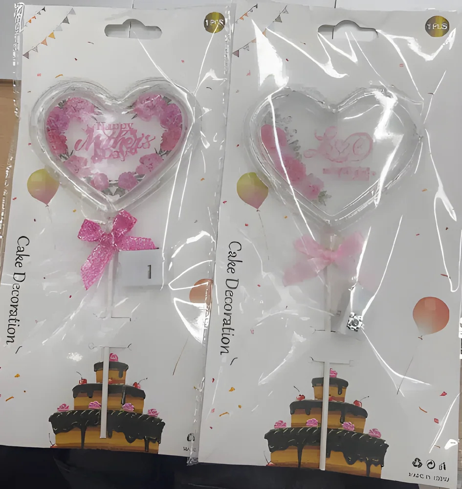 Love LED Light Cake Topper (Mother's Day Style)
