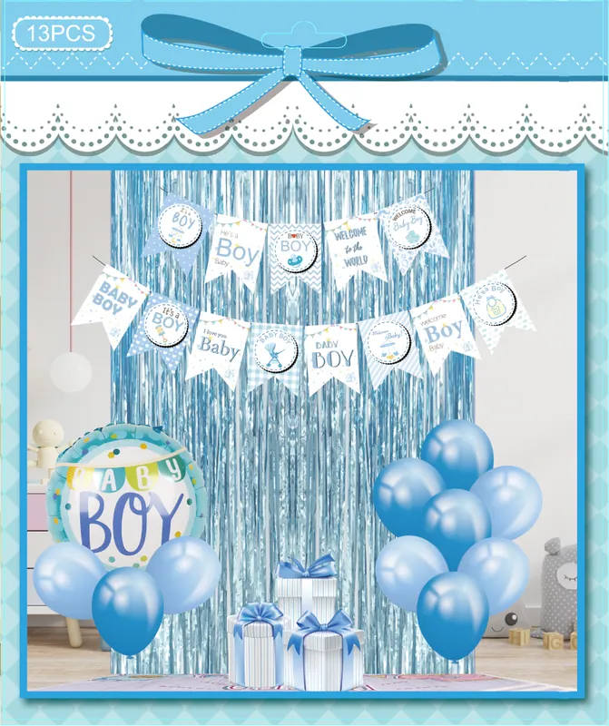 Boy or Girl Decoration Kit – 13 pcs