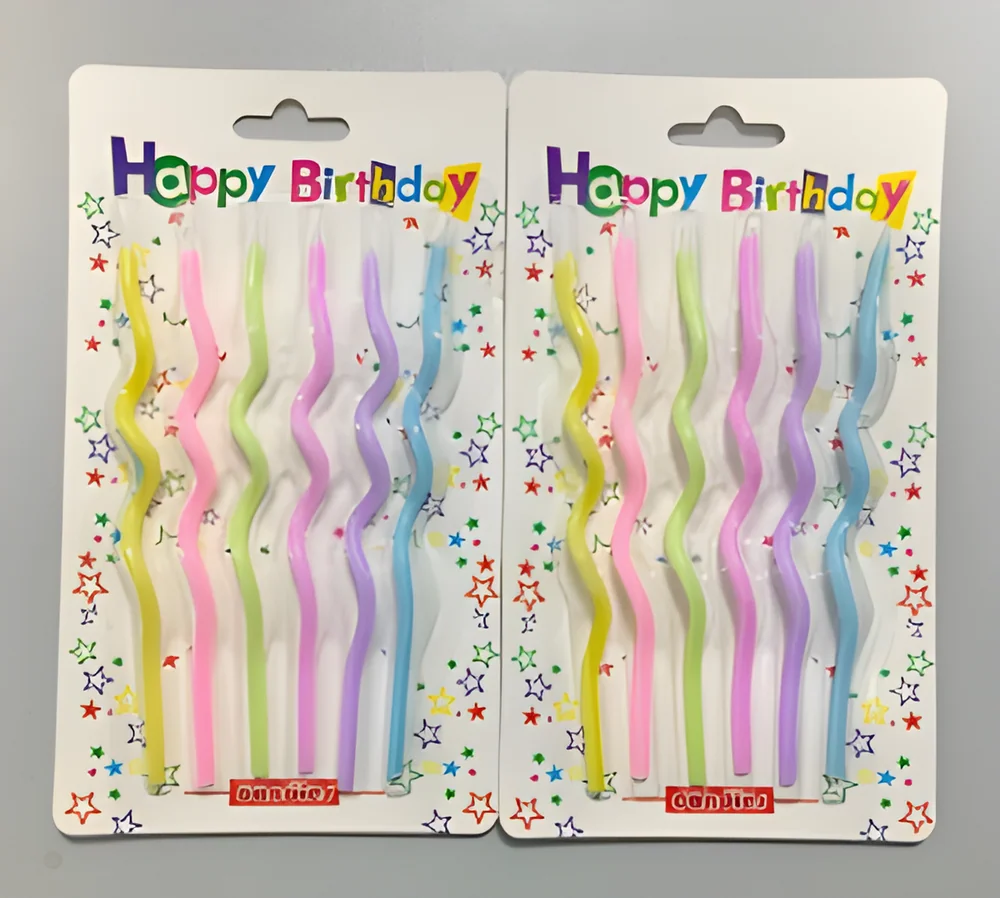Birthday Candle – Big Wave Curve