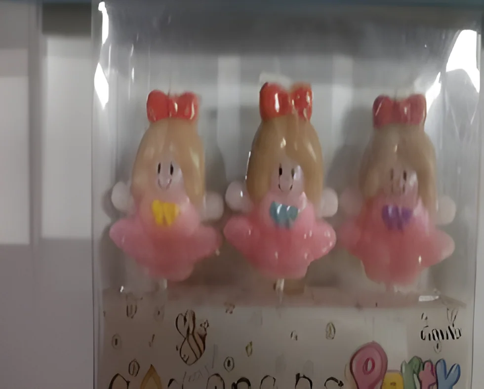 Birthday Candle – 3 Little Girls