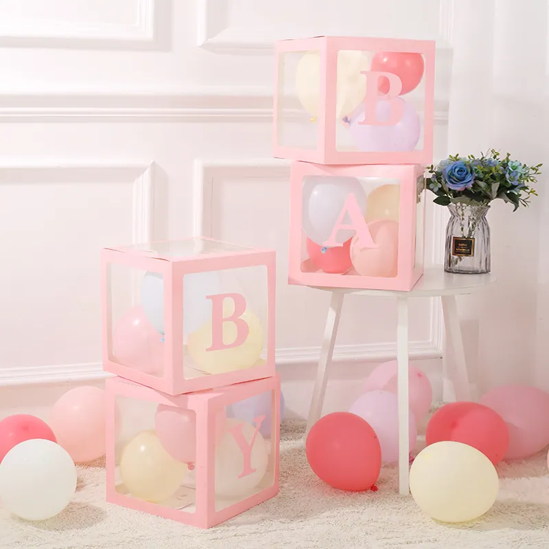 Balloon Box – Baby – 30×30×30 cm – Style 2