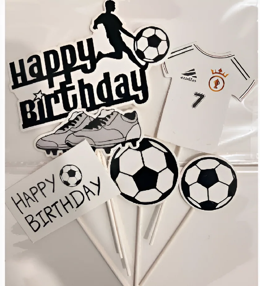 World Cup Cake Topper – Style 2