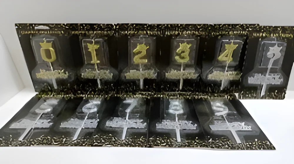 Number Candle – Crown Digital Gold Plated + Cake Topper