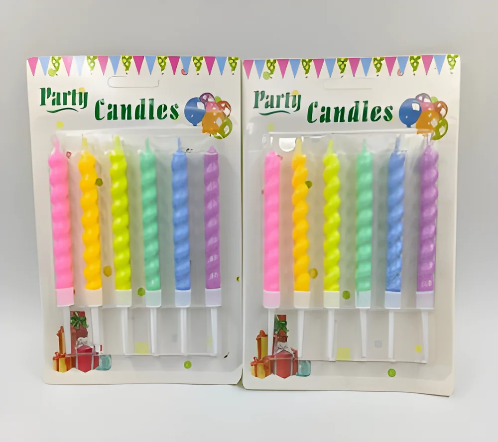 Birthday Candle – Romantic Encounter (Blister Card)