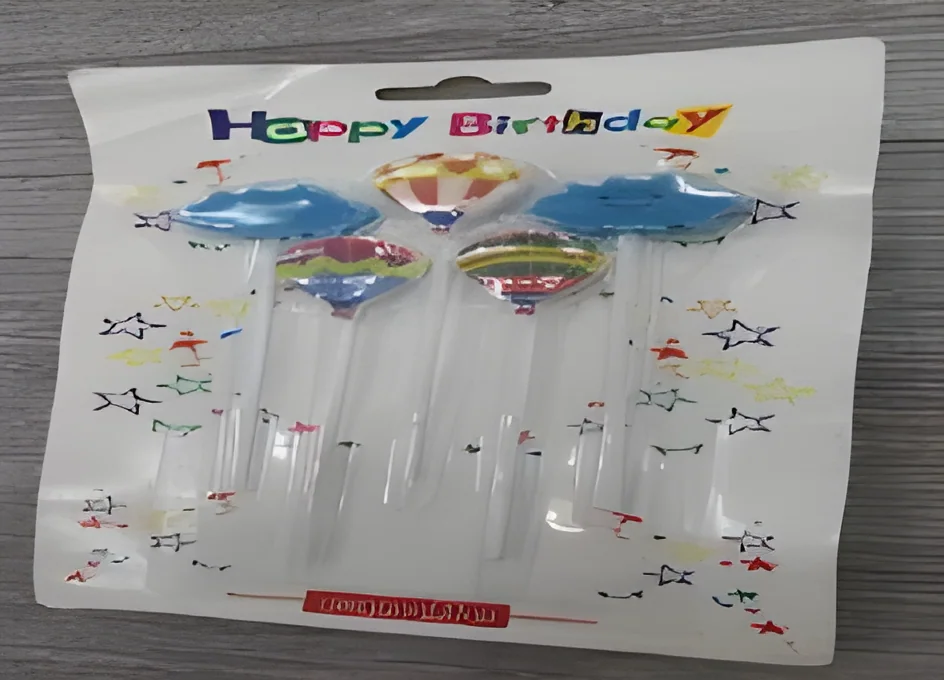 Birthday Candle – Cloud Balloon Combination