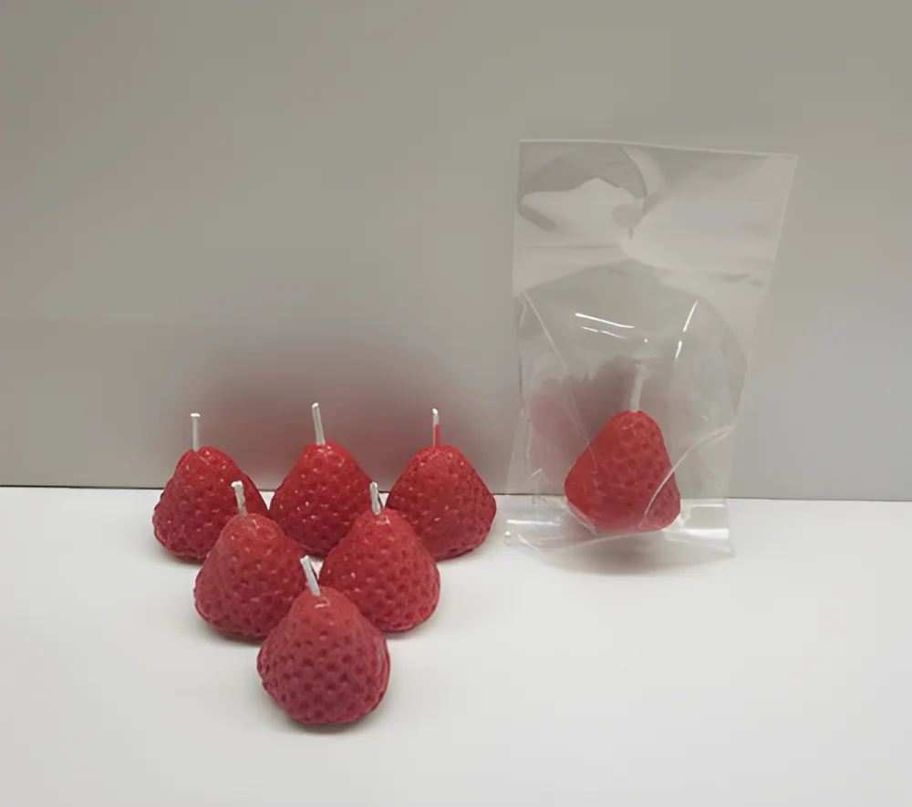 Birthday Candle – Strawberry