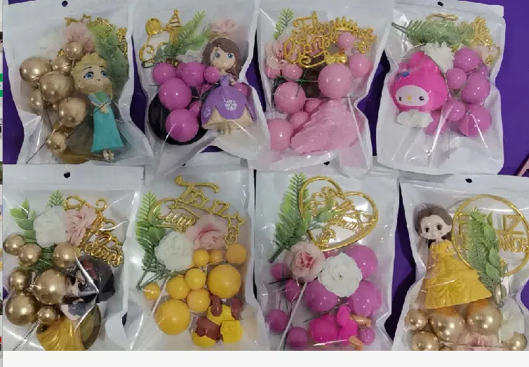 Cake Topper Ball Set – Style 3