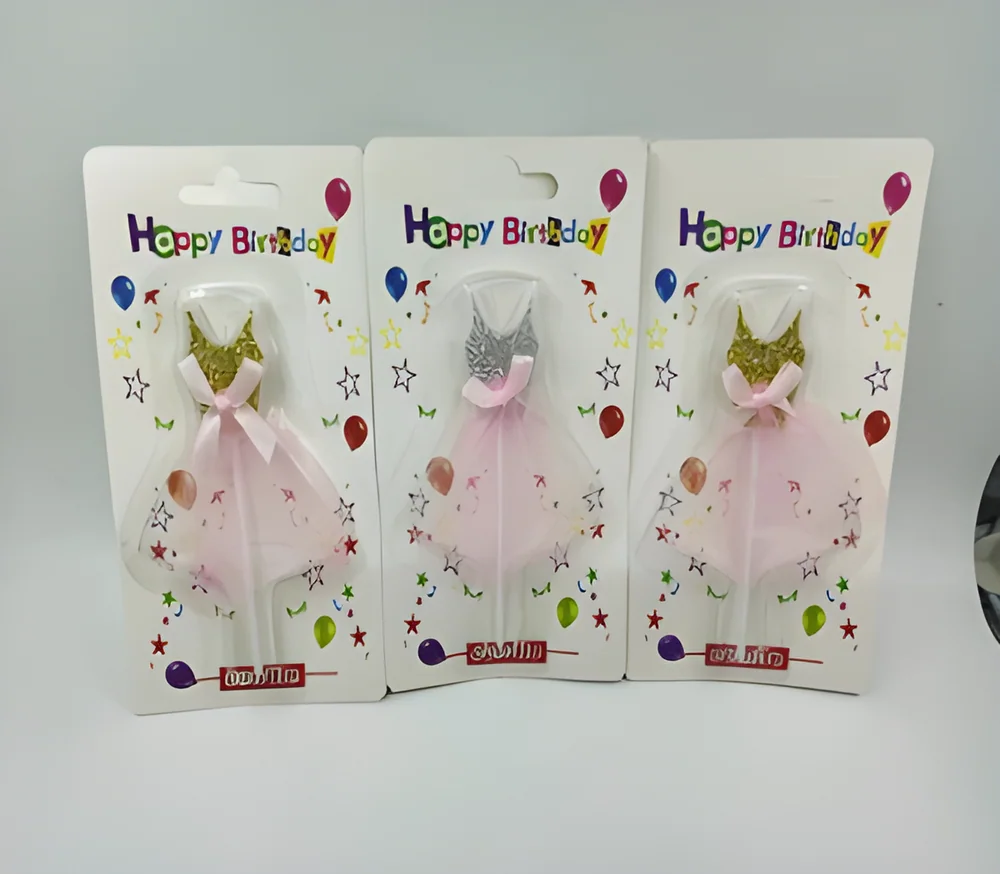 Birthday Candle – Half Skirt (With Gauze)