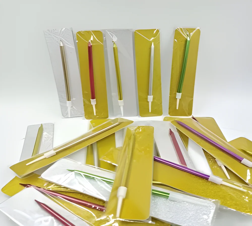 Single Stick Candle (Gold Card)