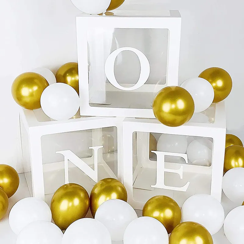 Balloon Box – One – 30×30×30 cm – Style 1