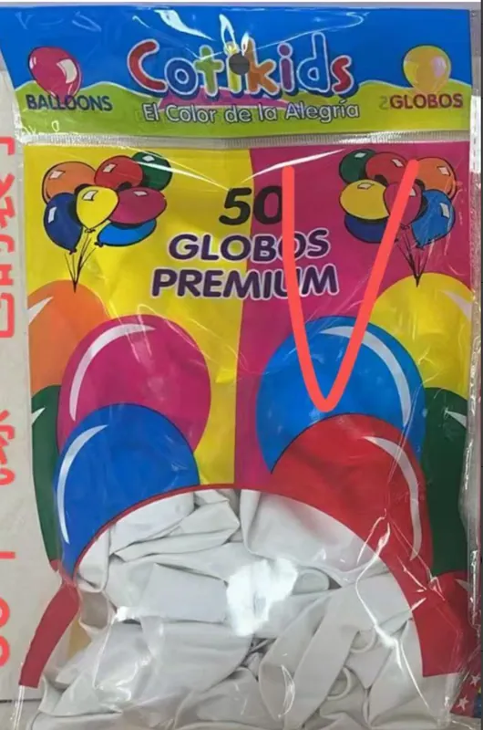 Solid Color Latex Balloons – 50 pcs