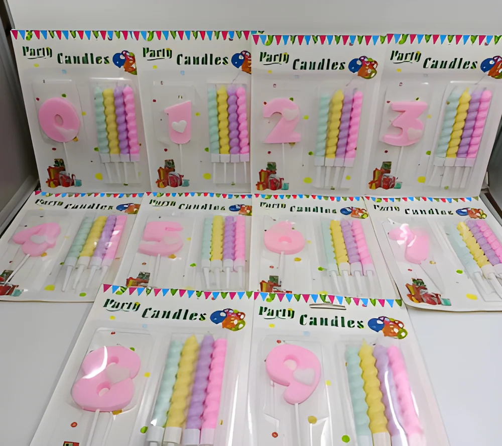 Number Candle – Love Number 4+1