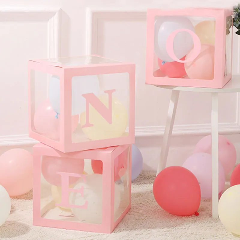 Balloon Box – One – 30×30×30 cm – Style 2