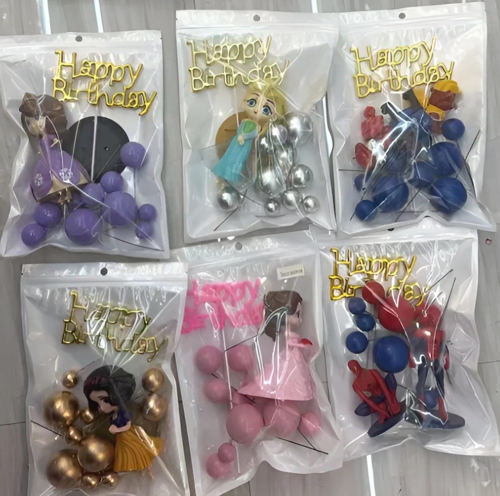 Character Cake Topper Set