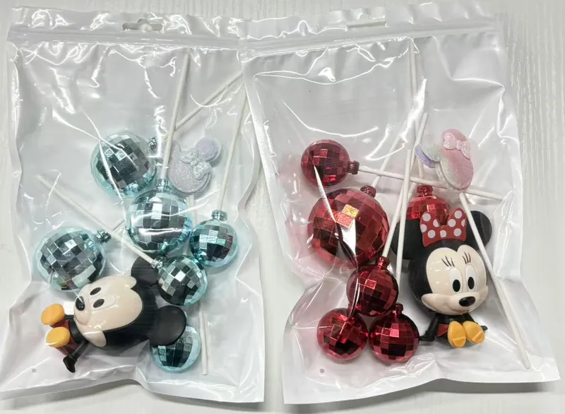 Mouse Character Cake Topper Set