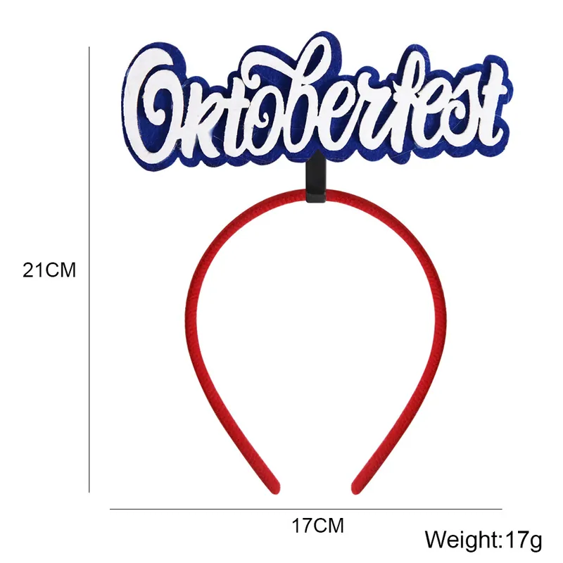 Oktoberfest Decorative Headband – Style 2