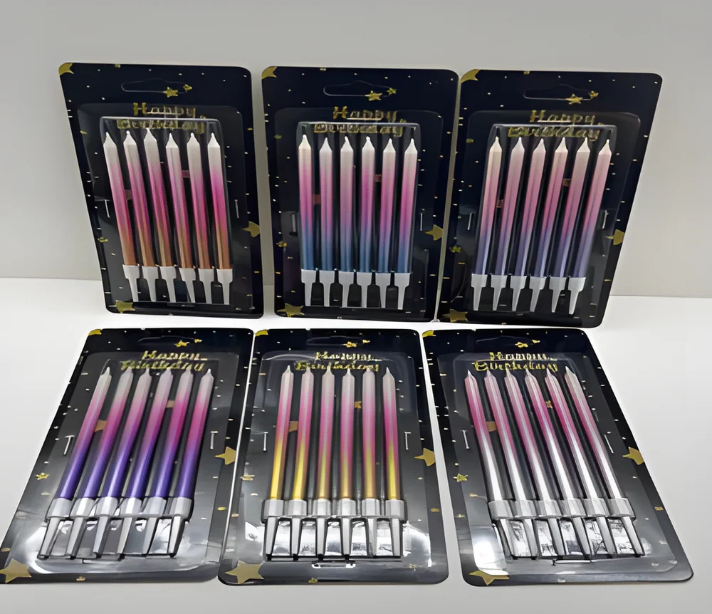 Newly Inhaled 6 Rod Candle (3 Color Changes)
