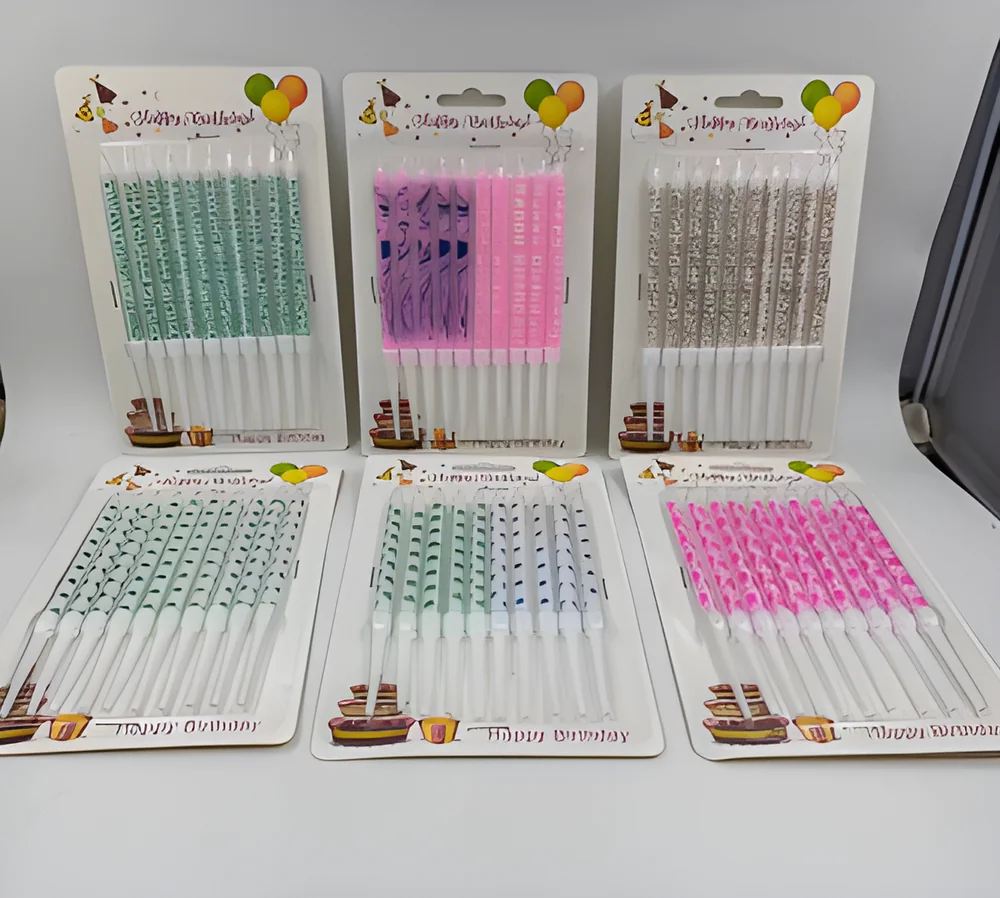 10 Pieces of Printing Stick Candle