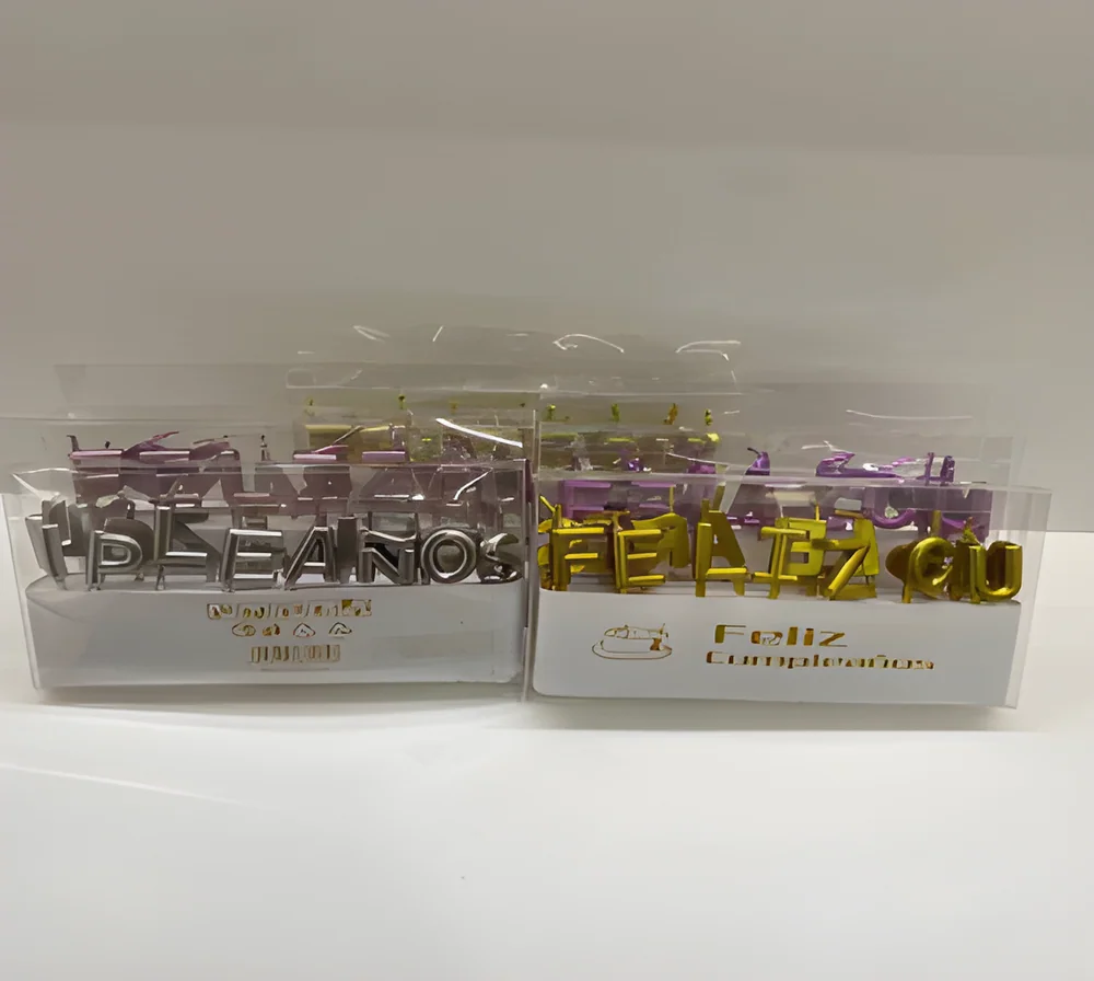 Birthday Candle – PVC Spanish Paint (Boxed)