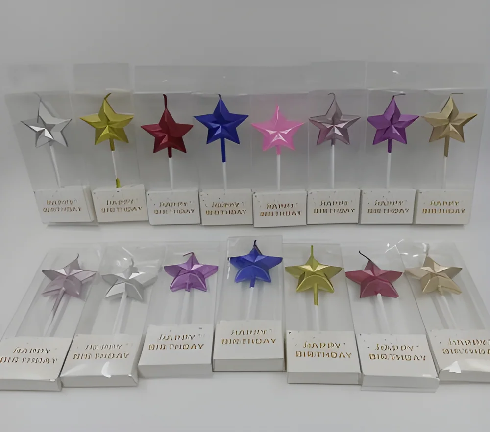 Birthday Candle – Diamond Surface Five-star (Paint)
